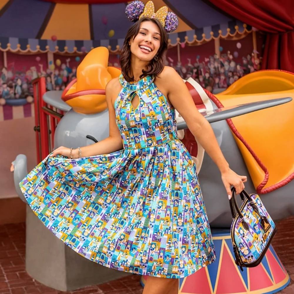 Disney World 50th Anniversary Dress Shop Costume Dress Size 2x newwithtag